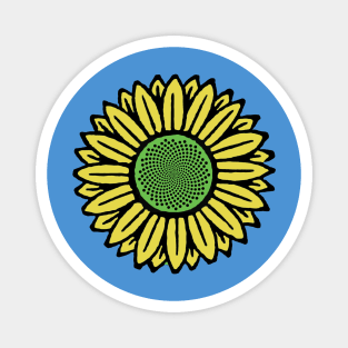 Sunflower Magnet